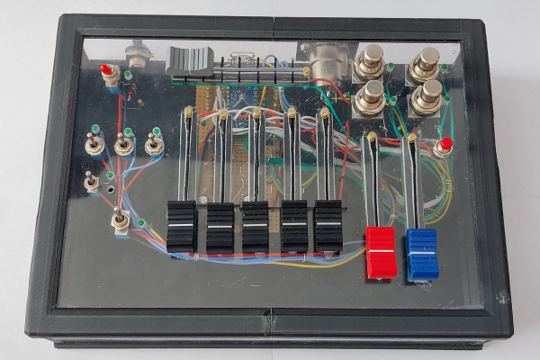 DMX-Controller-Druafsicht DIY